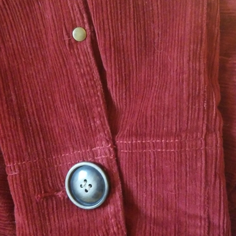 LIVE A LITTLE corduroy jacket size M - Picture 7 of 7